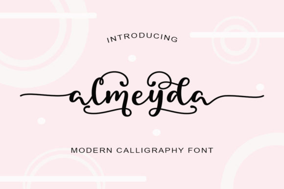 Almeyda: A Dainty Script Font for Elegant Branding