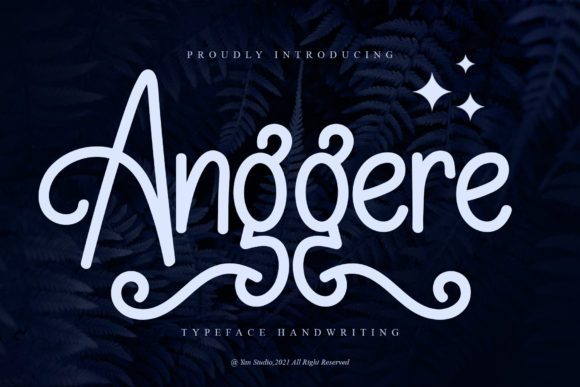 Anggere: The Sweet, Whimsical Font That Elevates Your Brand