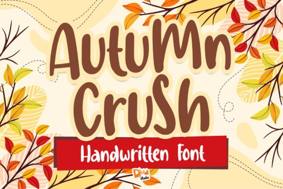 Autumn Crush: A Script Handwritten Font for Editorial Design