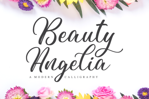 Beauty Angelia: The Font That Elevates Your Brand