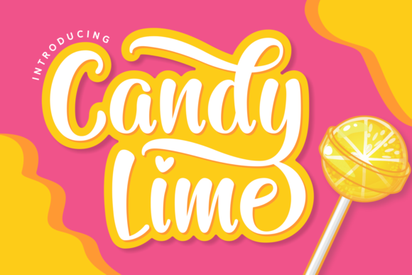 Candy Lime: A Script Handwritten Font for Creative Makers