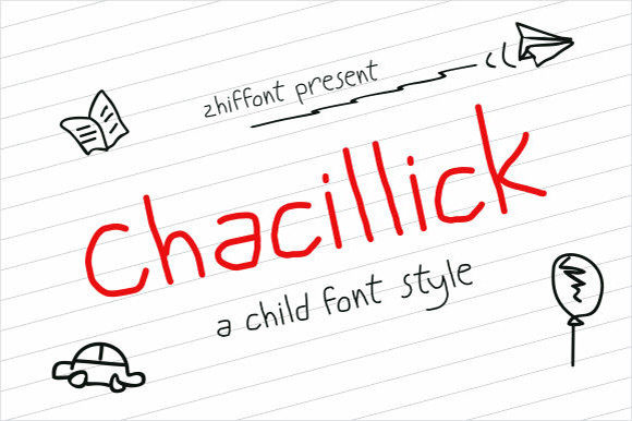 Chacillick: A Script Handwritten Font for Creative Makers