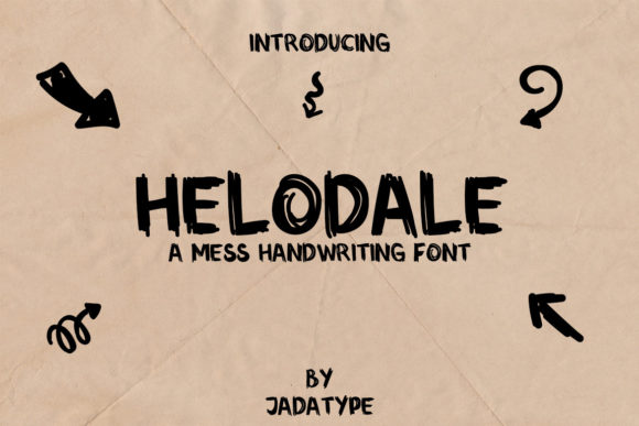 Helodale: A Script Handwritten Font for Warm and Personal Editorial Design