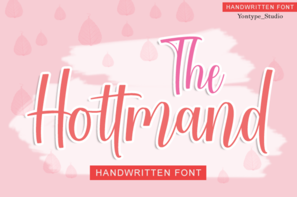 Hottmand: A Timeless Handwritten Font for Creative Crafters