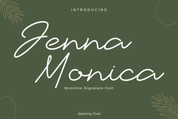 Jenna Monica: The Font That Elevates Your Campaigns