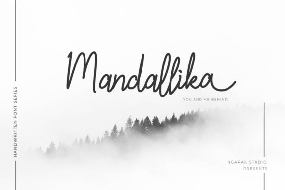Mandallika: A Timeless Script Handwritten Font