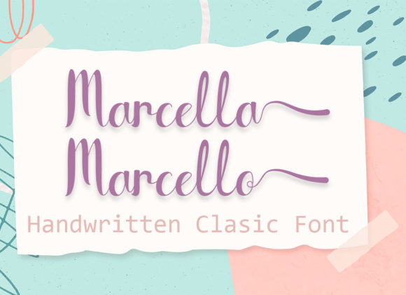Marcella Marcello: A Timeless Script Handwritten Font for Designers