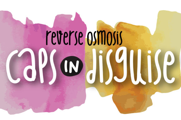Reverse Osmosis: A Handwritten Font for Editorial Expression