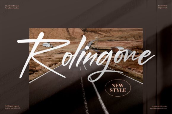 Rolingone: The Timeless Handwritten Font for Branding and Creativity