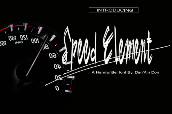 Speed Element: A Script Handwritten Font That Elevates Every Design