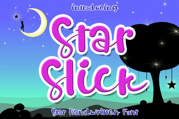 Star Slick: The Perfect Script Font for Handmade Creators