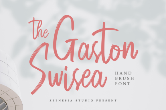 The Gaston Swisea: A Script Handwritten Font for Modern Editorial Design